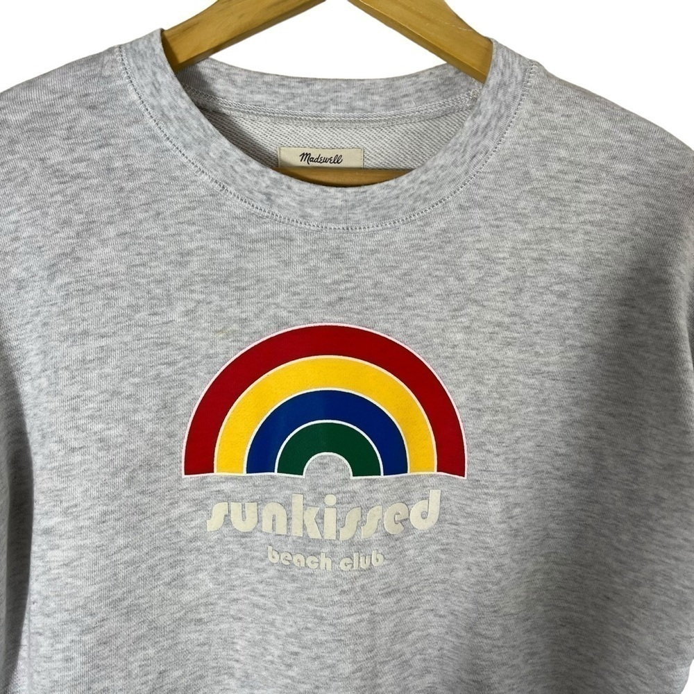 MADEWELL Sunkissed Beach Club Graphic Mainstay Sweatshirt AN438 - Picture 4 of 9